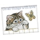 thumbnail image 5 of Kits de punto de cruz estampado Zulema de inicio de a mano con patrón de gato 11CT, 5 of 8