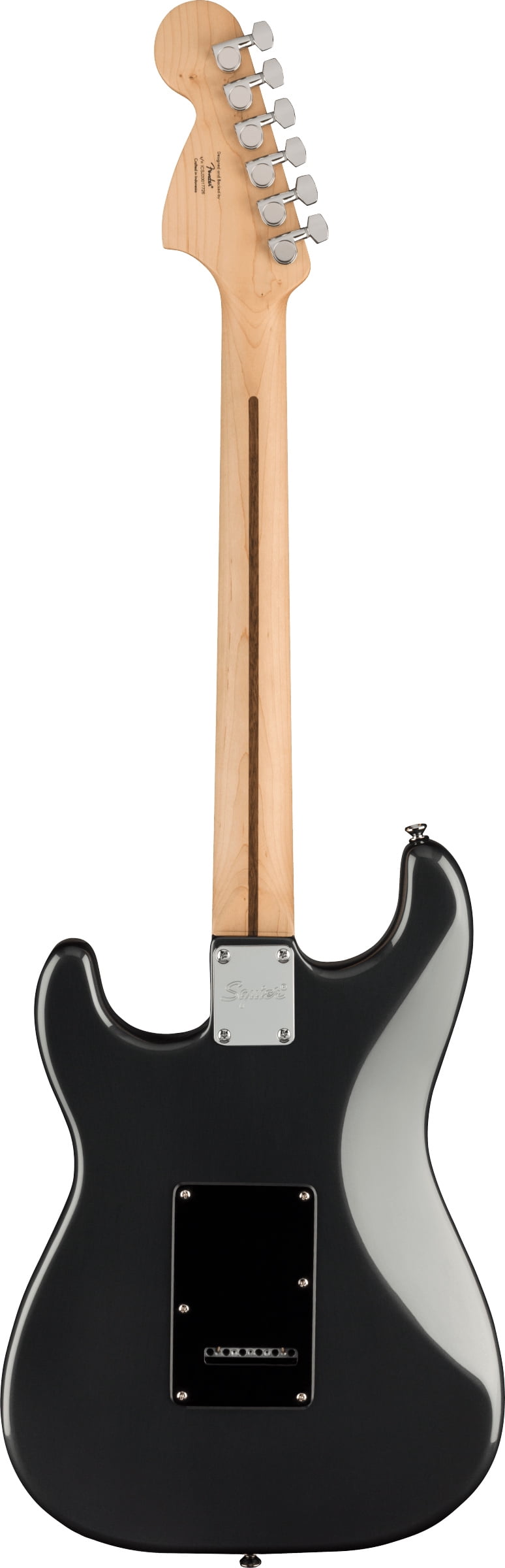 Fender Squier Affinity Stratocaster HSS - Charcoal Frost Metallic w/ Amplifier