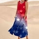 thumbnail image 2 of Vestido de Verano para las Mujeres sin Mangas Impreso Largo Maxi, Suelto Fluido Y Casual Vestido Sexy para las Mujeres, 2 of 5
