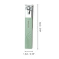 thumbnail image 4 of Unique Bargains 5-piece Set Solid Color Box Nail Clipper Kit Green for Women for Men, 4 of 7