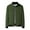 Army Green, variant on Leesechin Mens Fleece Jacket Short Tooling Long Sleeve Hooded Casual Outwear & Jackets