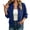 Blue, variant on Womens Bomber Jacket 2026 Casual Stand Collar Zip Up Lightweight Coats Fall Outerwear Outfits with Pockets Blue 2XL