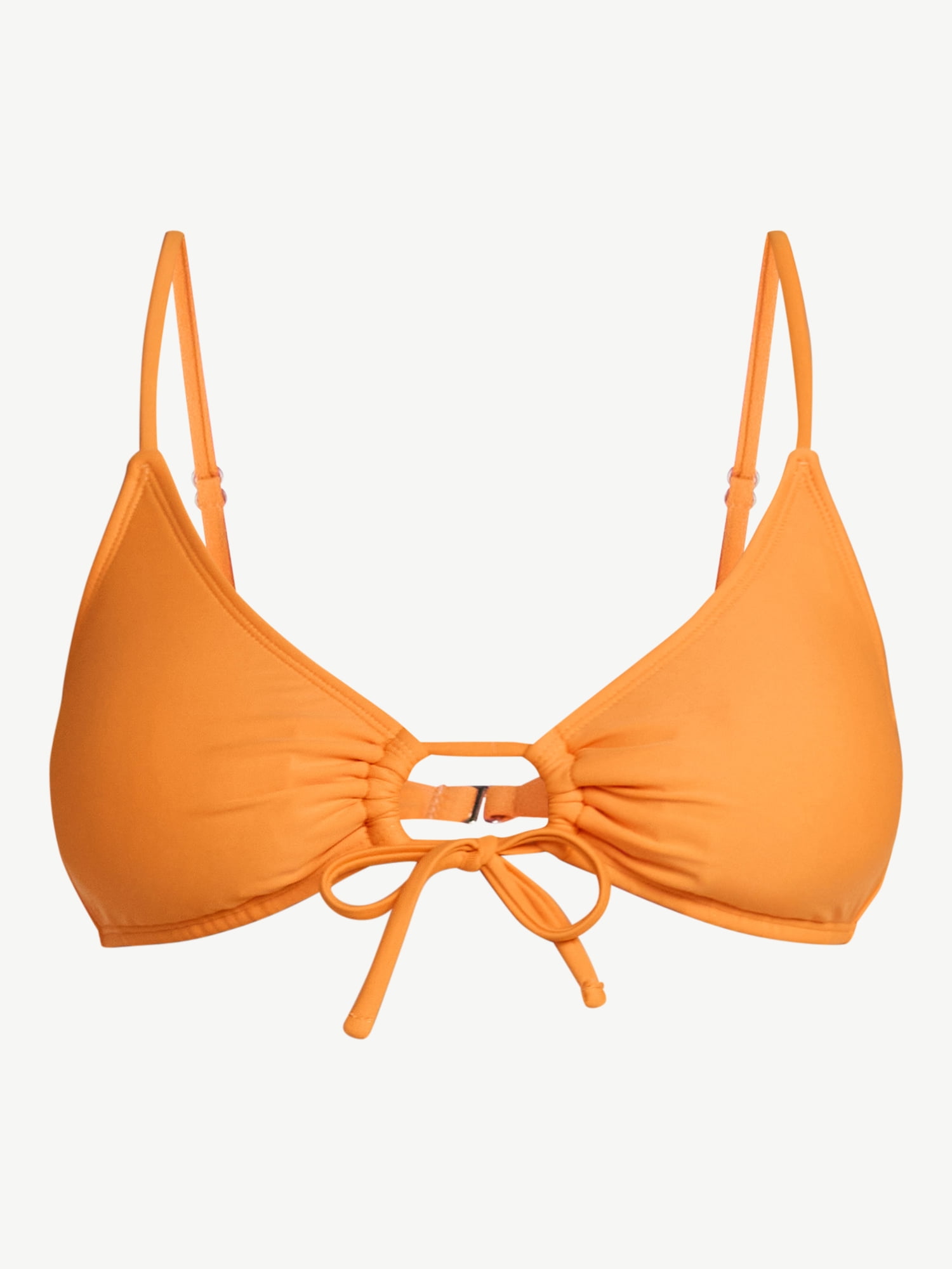 No Boundaries Essentials O-Ring Bikini Top, Women’s XXS-XXL