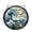 A-black chain, variant on Stained Glass Window Blue White Waves suncatchers Window Panel Waves Suncatchers Decors for Home Decorations