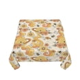 thumbnail image 5 of Wukai Groovy Floral Waterproof Tablecloth for Kitchen Dining, Fits Square Tables for 2-4 Seats -54"x54", 5 of 7