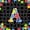 Colorful A, variant on Catabedysis Black Puzzle Print Zipper Twin Comforter Sets with Fitted Sheet and 2 Pillowcases,Initial U Pattern Zipper Bedding Set For Girls,Black Reversible,4-Piece