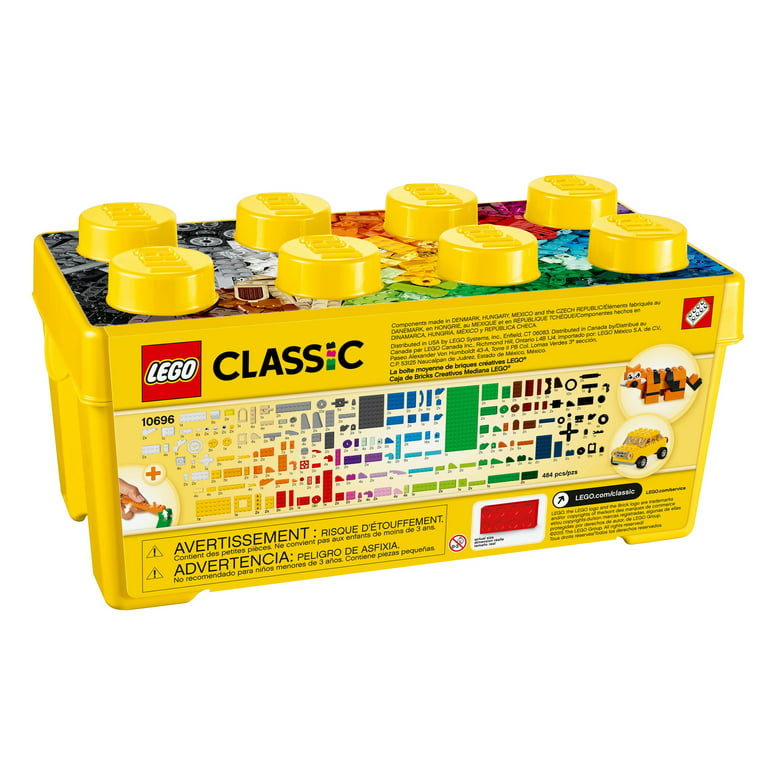 LEGO Classic LEGO® Medium Creative Brick Box 10696 Walmart.com