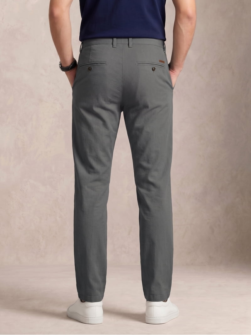 mens stretch waist dress pants Men's Big & Tall Westport Black Performance 5-Pocket Grey / 58