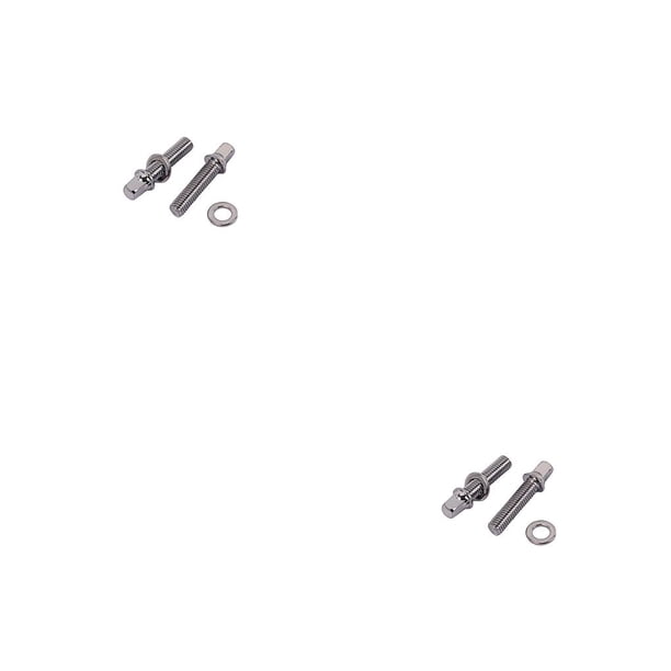 Soidarity Juego de 2 uds. De tornillos para batería, accesorio de Hardware profesional, juego de música, roscada, tornillo de montaje, Como se muestra 34.5 mm 2piezas Soidarity CBP490378