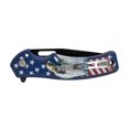 thumbnail image 4 of Camillus American Pie Pocket Knife Set 2.57" Drop Point 3Cr13 Black Blade Nylon Handle American Flag, 4 of 6