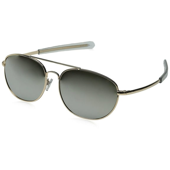 10804 G.I. Type Pilot's Aviator Sunglasses 58MM (Gold/Mirror)