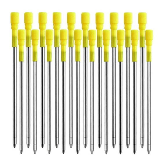 3.2 in Black Ink Ballpoint Pen Refills for Metal Diamond Pen(Pack of 20)