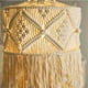 thumbnail image 4 of 2X Tapiz de Pared Hecho Una Mano Pantalla de Macramé Decoración Boho Tapiz Artesanal Con Borlas Fondo Cabecera Decoración para Colgar En la Pared, 4 of 5