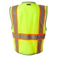 thumbnail image 3 of Kishigo - Premium Brilliant Series® Heavy-Duty Class 2 Safety Vest | Reflective and High Visibility ANSI Safety Vest | Pack of 2 - Size XL, 3 of 5