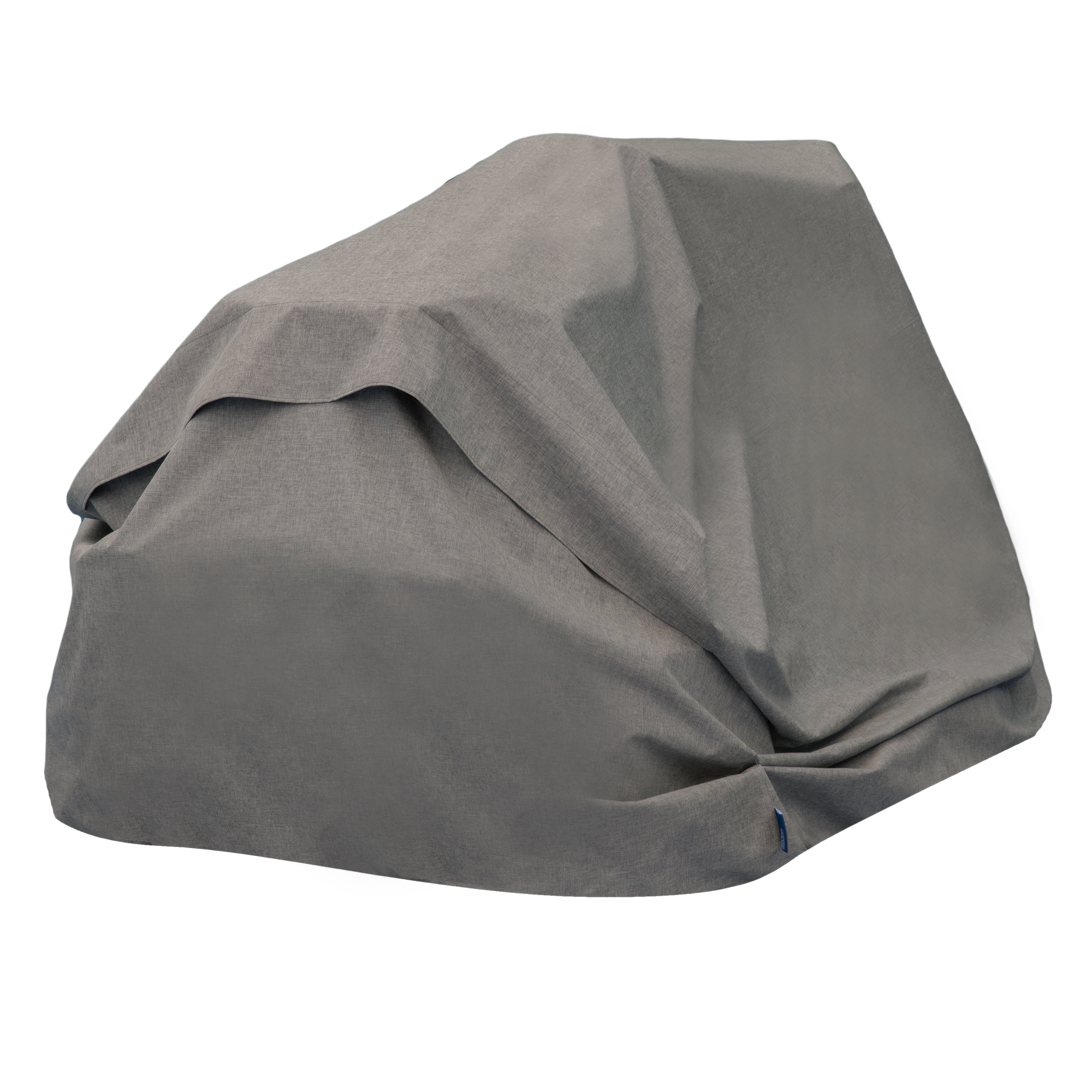 Modern Leisure Garrison Waterproof Zero-Turn & Riding Lawnmower Cover, 82"L x 50"W x 47"H, Gray