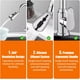 thumbnail image 5 of Fregadero Utilitario de Acero Inoxidable Independiente con Tuberías para Agua Fría y Caliente, Fregadero Comercial para Cocina, Baño y Lavandería, 5 of 7