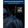 thumbnail image 5 of Geeksport Men's Waterproof Ventilate Rain Suit, Breathability Rating: 5000g/m2/24hr, 5 of 6