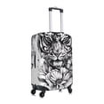 thumbnail image 3 of Balery Luggage Cover Tiger Butterfly Floral Art Print Suitcase Covers for Luggage Elastic Washable Suitcase Protector Fits 18-32 Inch Luggage-Large, 3 of 9