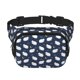 thumbnail image 1 of Fotbe Cute Sheep 1 Cangurera Cuadrada con Estampado de Doble Capa, Bolsa de Cintura Ajustable Mini para Hombres y Mujeres, 1 of 9
