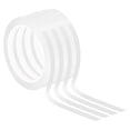 thumbnail image 1 of Unique Bargains Ruban pour Tableau Blanc 5/16 Pieds Ruban Effaçable à Sec Fin, Blanc, Lot de 4, 1 of 6