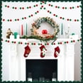 thumbnail image 3 of Christmas Felt Ball Garland,Happon 4 Strings Felt Pom Pom Garland Decoration,Colorful Pompom Balls Hanging Christmas Ornament for Bedroom Christmas Wedding Birthday Party Decoration, 3 of 6