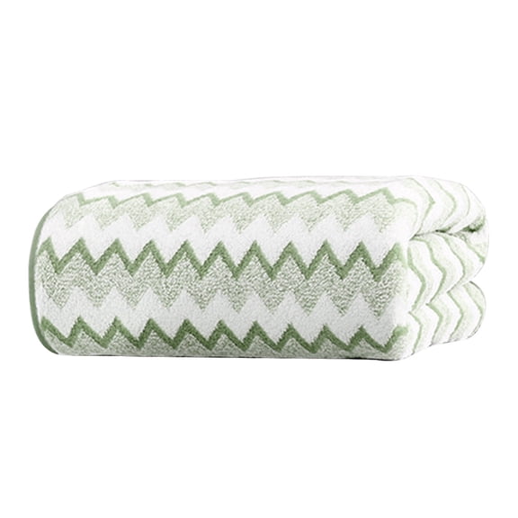 Bwiyojiz Cotton Bath Towels Set for Bathroom Thick Soft Absorbent Towel Household Wash Face Gift, Gifts for Yourself, Green