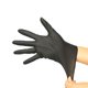 thumbnail image 3 of Guantes de nitrilo desechables sin polvo Guante de dedos Caja de 100 negro Abanopi  L, 3 of 7
