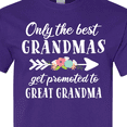 thumbnail image 4 of Inktastic Only the Best Grandmas Get Promoted to Great Grandma T-Shirt, 4 of 5