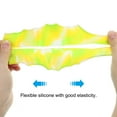 thumbnail image 5 of Uxcell Silicone Swimming Gloves Webbed Swim Gloves Water Resistance Gear Paddle Fins Green Tone 1 Pair, S, 5 of 6