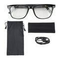 thumbnail image 2 of Lunettes Intelligentes pour Hommes Femmes, Lunettes de Traduction AI avec Traduction en Temps Réel Supporte 144 Langues, Lunettes Étanches à Commande Vocale avec Micro Intégré et Haut-Parleur, 2 of 7