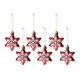 thumbnail image 1 of Adornos para de Navidad, colgantes para colgar, decoración de de Navidad para celebración de boda, suministros para favores de fiesta Estrella de 6 puntas 6PCS, 1 of 8