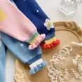 thumbnail image 5 of Vestido de invierno para niñas, ropa de dibujos animados, Blancanieves, sirena, Frozen, princesa Elsa, suéter para niños pequeños, Vestido de punto rosa, 5 of 5