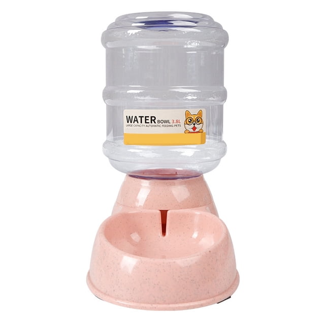 Dispensador automático de agua para mascotas, cuenco de agua de gran capacidad, desmontable y antideslizante, para perros de 3,8 l.