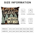 thumbnail image 5 of YINGXI Let's go on an Throw Pillow Case, RV Pillow Case, Gift for Camper, Decorative Cushion Cover for Sofa Couch Bed 20x20in, 5 of 5