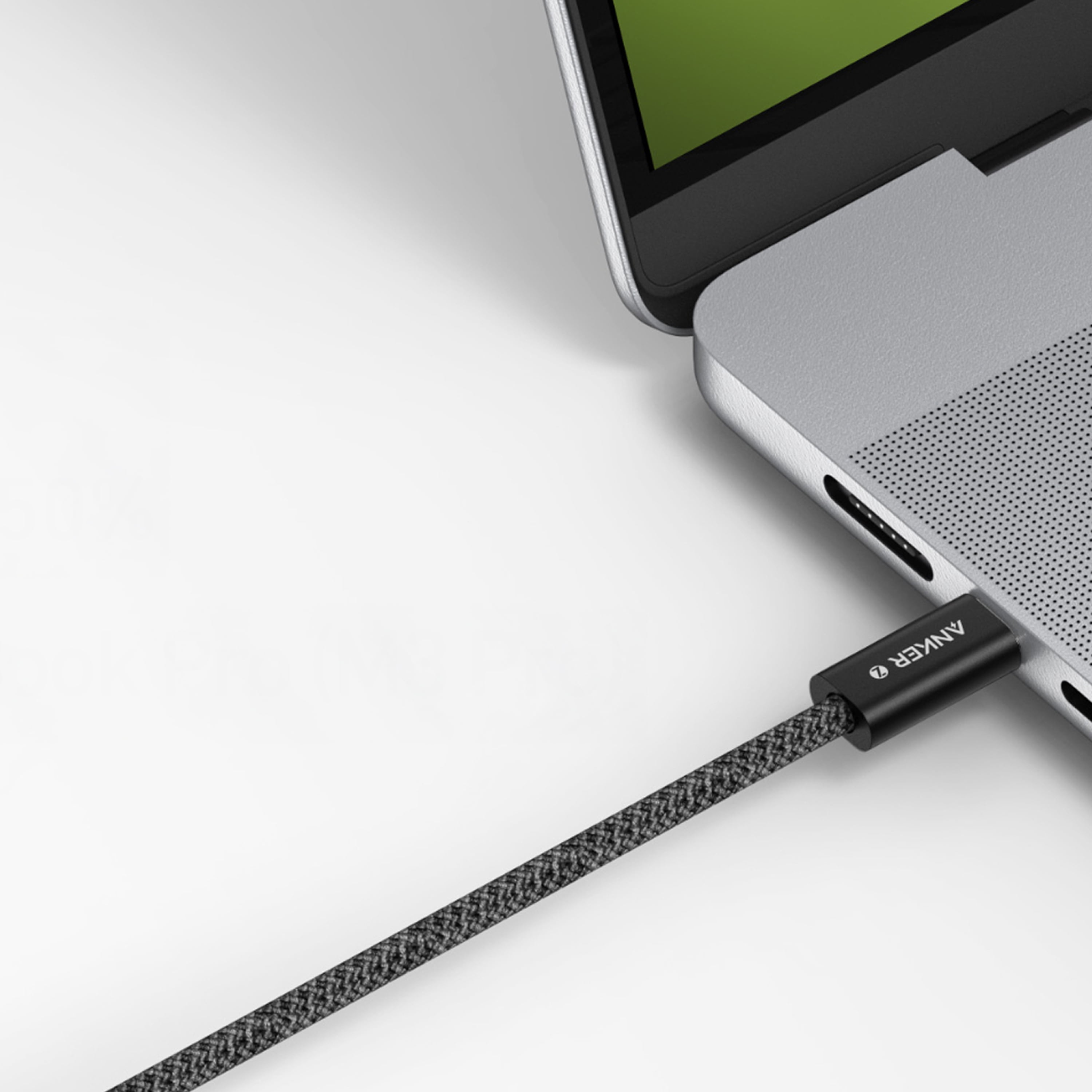 Anker USB-C to USB-C Cable (6ft, 240W, Braided)