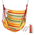 thumbnail image 1 of Boho Swing Silla Hamaca Multifuncional para Patio Al Aire Libre () Amarillo, 1 of 9