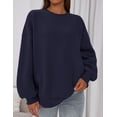 thumbnail image 4 of Buzo PRETTYGARDEN Azul Marino Oversized Talle 2XL, 4 of 6
