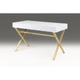 thumbnail image 5 of Desk with Two drawers with Medal Base silver, 5 of 5