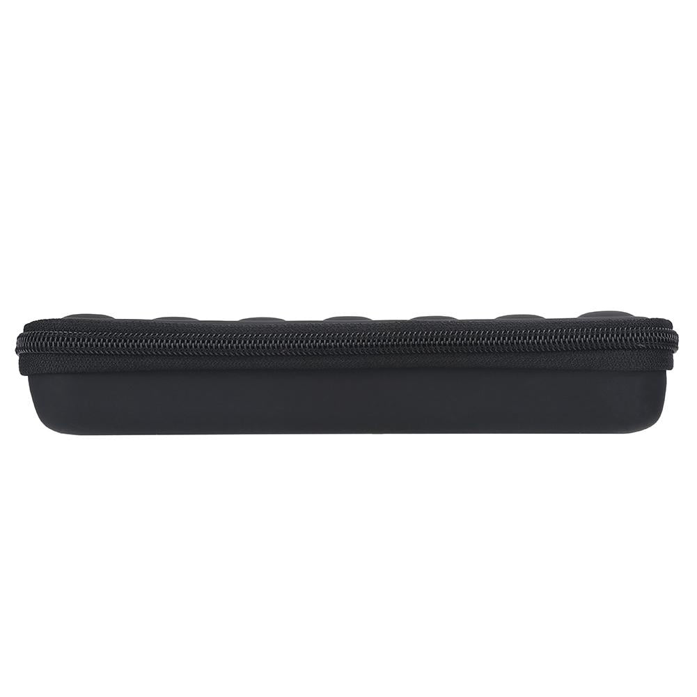 Mgaxyff Harmonica Case, Harmonica Accessory,PU Leather Black Harmonica