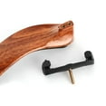thumbnail image 4 of WRITWAA 2Pcs Shoulder Rest for Violin Black Latex Support Stable and Comfortable, 4 of 8
