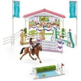 thumbnail image 6 of Schleich - Horse Club: Friendship Horse Tournament with Arabian & Trakehner Mare & Accessories, 86 Pcs, 6 of 7