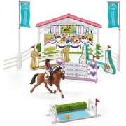 Schleich - Horse Club: Friendship Horse Tournament with Arabian & Trakehner Mare & Accessories, 86 Pcs