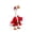 D, variant on Double-Layer Christmas Tree Porch Gooses Set for 23" Goose Statue, Classic Xmas Themed Costume, Outdoor Christmas Goose Decorative Outfit for Garden Courtyard by XSAOP