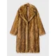 thumbnail image 5 of Abrigo largo de piel sintética con solapa de felpa para mujer, chaquetas gruesas holgadas informales a la moda, prendas de vestir exteriores elegantes de lujo para invierno 2024, 5 of 5