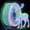 Rainbow, variant on Glow in The Dark PLA+3D Printer Filament, PLA+Filament 1.75 mm, Stronger Lighting Effect, Glow Filament Multicolor for Most 3D Printers, 4 Spools 250g Each - Green, Blue, Blue-Green, Rainbow