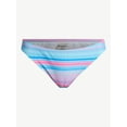 thumbnail image 5 of No Boundaries Multi Stripe Bikini Bottoms, Women’s, 5 of 5