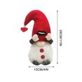 thumbnail image 3 of Adornos de muñecas sin rostro de tejido de festival Adornos de felpa Regalos Adornos de muñecas Wmkox8yii HKAHFKAH942, 3 of 6