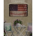 thumbnail image 3 of American Flag Vintage Outdoor TV Cover 40-43 Inch Weatherproof Baseball Outdoor TV Covers, 3 of 7