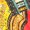 Yellow, variant on Unixex Dashiki Print African Tribal Tunic Top with Hoodie