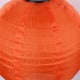 thumbnail image 5 of Linterna Solar Lámpara de farol de nailon solar impermeable luz colgante decoración de festival (naranja), 5 of 6
